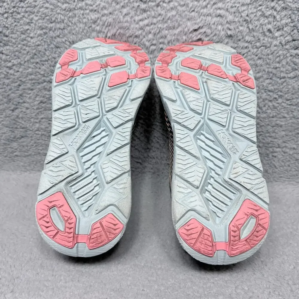 Hoka One One Rincon 2 Womens Size 9.5 Running Shoes Lunar Rock Black Iris